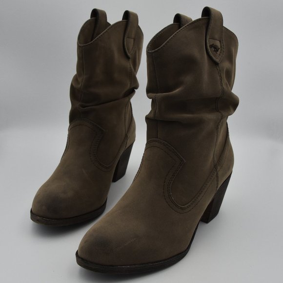 Rocket Dog Shoes - NWOT Rocketdog Sheriff Vintage Brown Western Boots, Women's 9.5